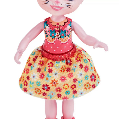 ENCHANTIMALS SET PAPUSI SURORI SI ANIMALUTELE LOR  BREE BUNNY SI TWIST SI BEDELIA BUNNY SI TAPPY, ENCHANTIMALS - SET