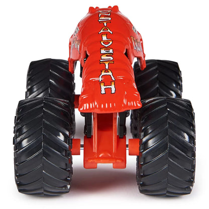 MONSTER JAM MASINUTA METALICA CRUSHSTATION SCARA 1 LA 64, MONSTER JAM
