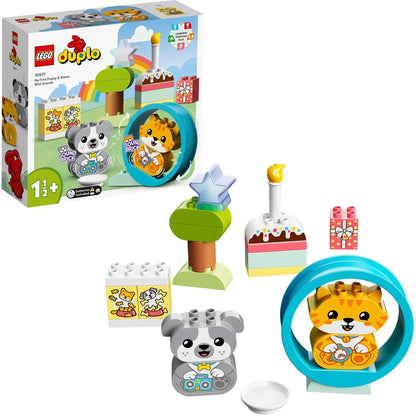 LEGO DUPLO PRIMUL MEU CATELUS SI PRIMUL MEU PISOI CU SUNETE 10977, LEGO DUPLO