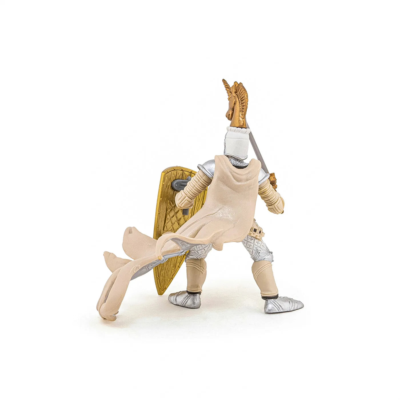 PAPO FIGURINA CAVALERUL UNICORN, PERSONAJE MEDIEVALE FANTASTICE