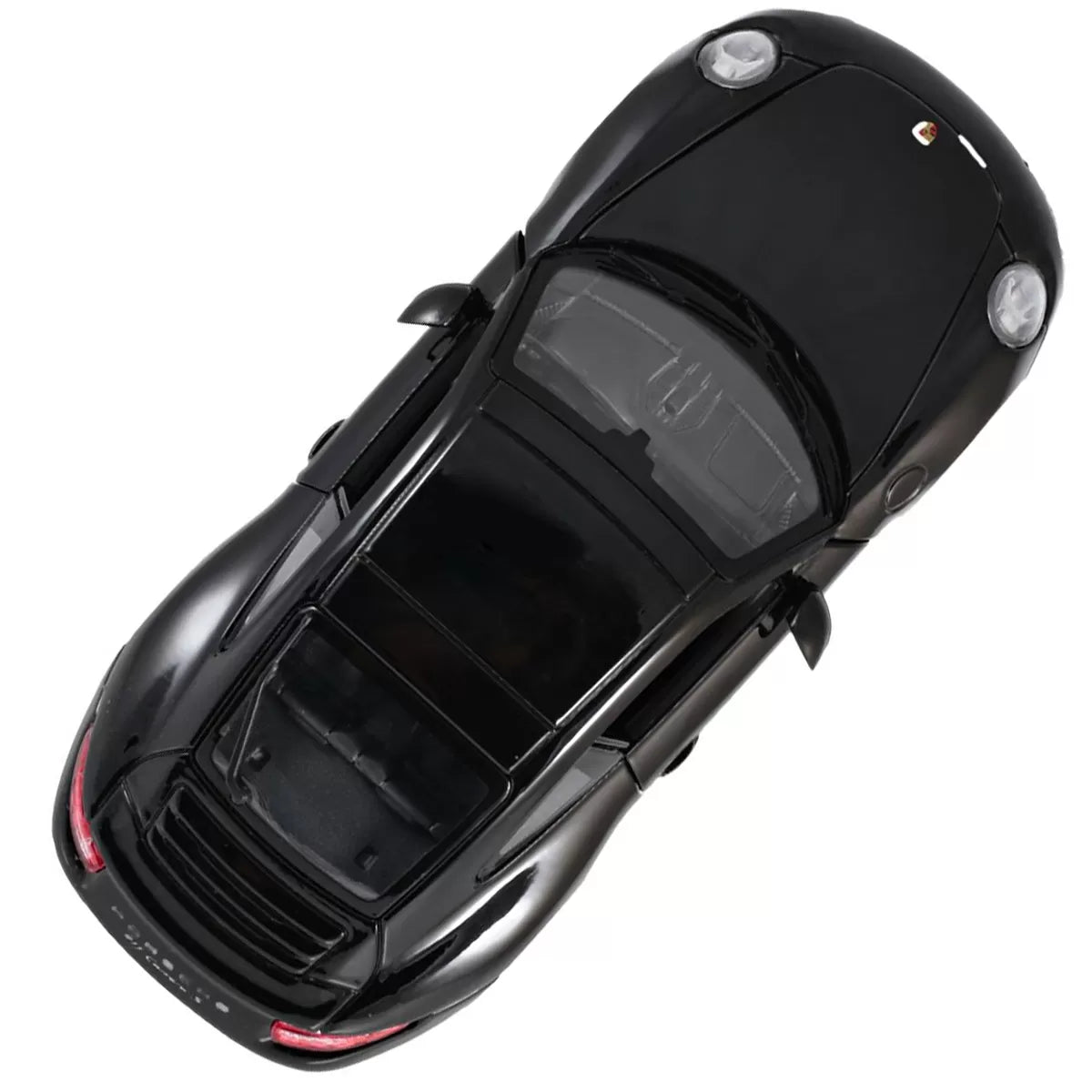 MASINUTA METALICA PORSCHE 911 NEGRU SCARA 1 LA 24, RASTAR METAL 1:24