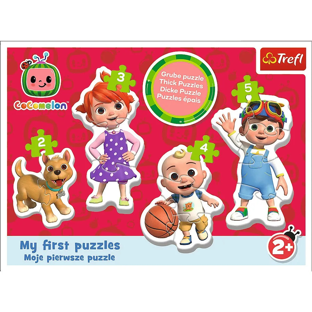 PUZZLE TREFL BABY CLASIC COCOMELON LA JOACA 14 PIESE, TREFL BABY