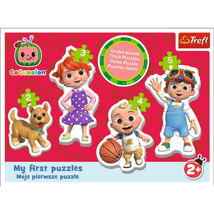 PUZZLE TREFL BABY CLASIC COCOMELON LA JOACA 14 PIESE, TREFL BABY