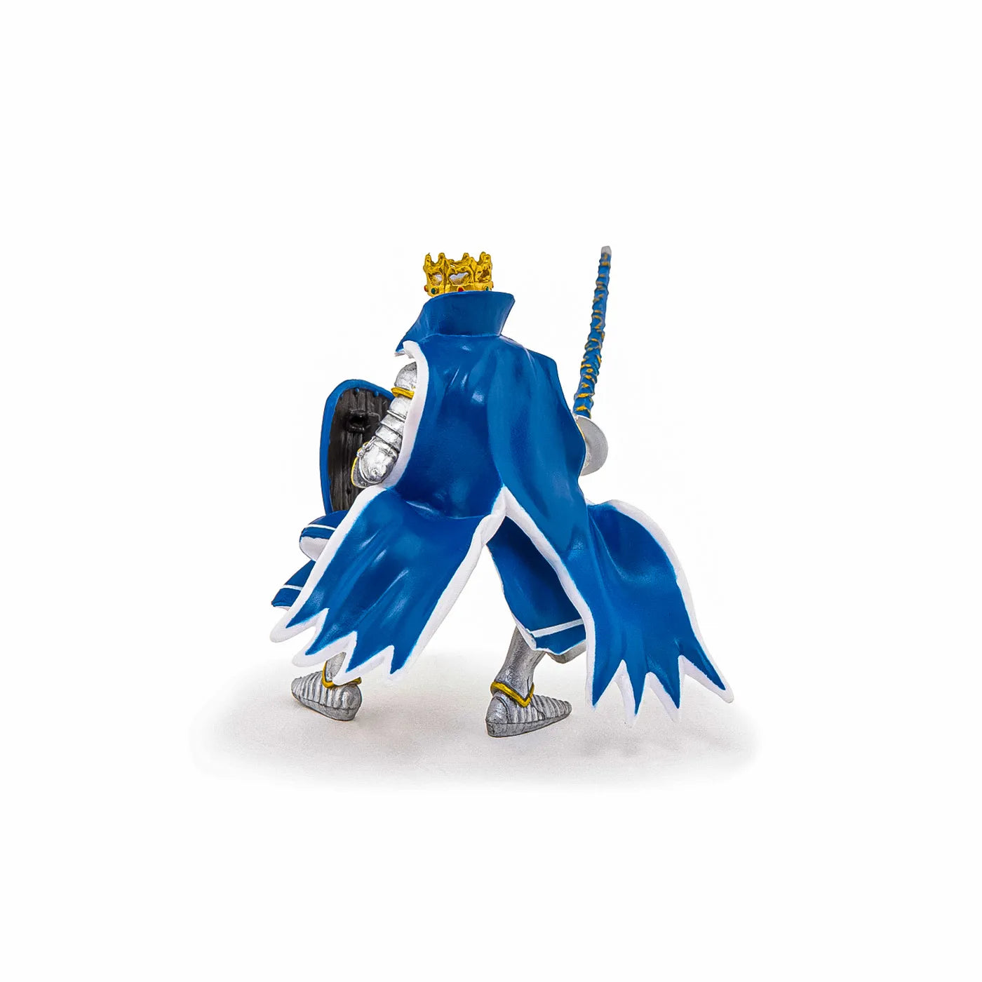PAPO FIGURINA REGE CU BLAZON DRAGON albastru, PERSONAJE MEDIEVALE FANTASTICE
