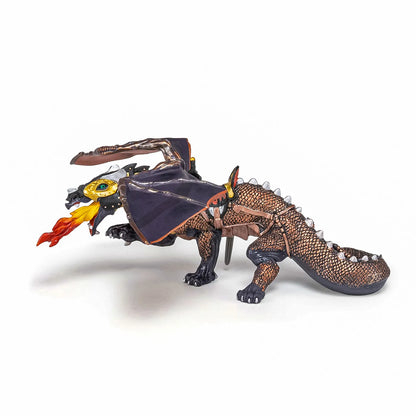 PAPO FIGURINA DRAGONUL INTUNERICULUI, PERSONAJE MEDIEVALE FANTASTICE