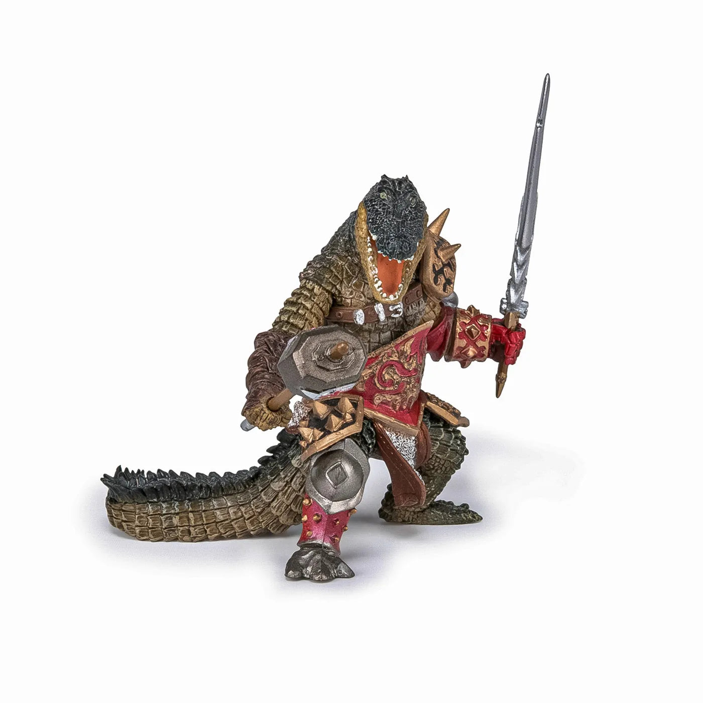 PAPO FIGURINA CROCODIL MUNTANT, PERSONAJE MEDIEVALE FANTASTICE