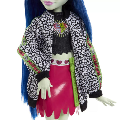 MONSTER HIGH PAPUSA GHOULIA YELPS CU ANIMALUT SI ACCESORII, MONSTER HIGH