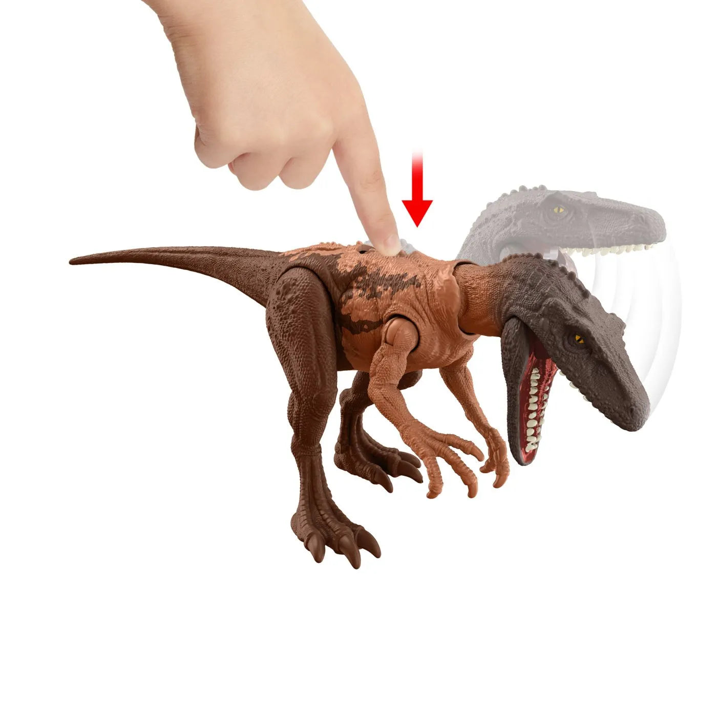 JURASSIC WORLD CHAOS THEORY STRIKE ATTACK DINOZAUR HERRERASAURUS, JURASSIC WORLD