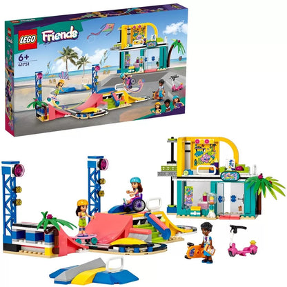 LEGO FRIENDS PARC DE SKATEBOARDING 41751, LEGO FRIENDS
