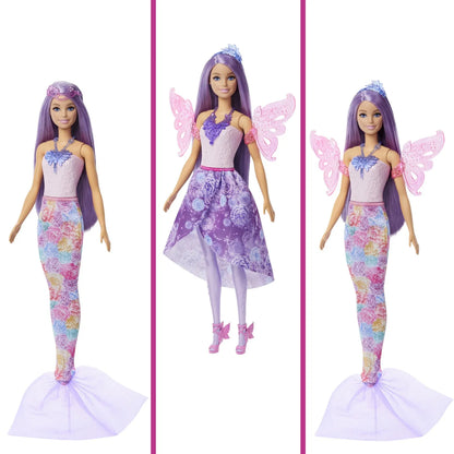 BARBIE FANTASY PAPUSA ZANA SIRENA, BARBIE - DREAMTOPIA