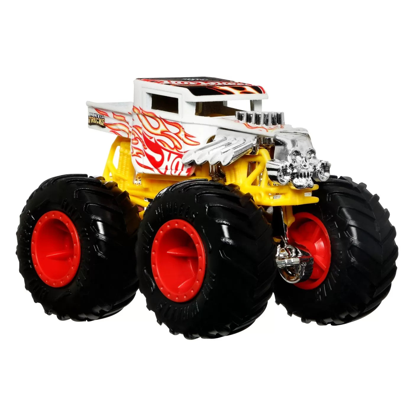 HOT WHEELS MONSTER TRUCK CAMION BONE SHAKER CU CULORI SCHIMBATOARE SCARA 1:64, HOT WHEELS - MONSTER TRUCK