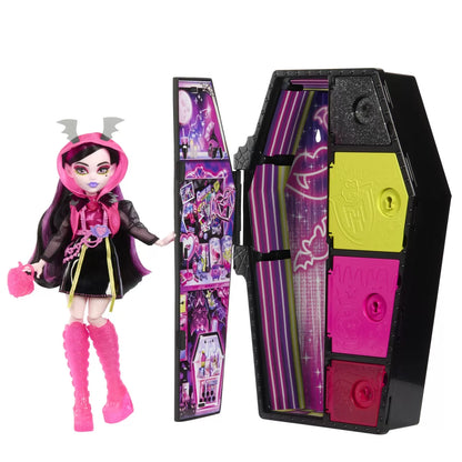 MONSTER HIGH NEON FRIGHTS PAPUSA DRACULAURA, MONSTER HIGH
