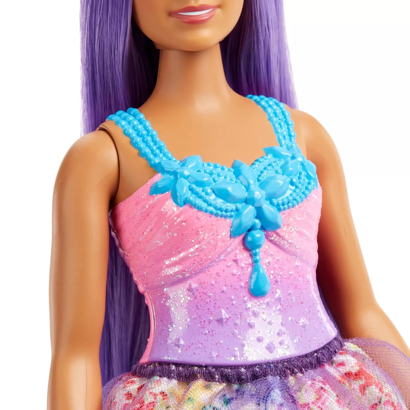BARBIE DREAMTOPIA PAPUSA PRINTESA CU PAR MOV, BARBIE - DREAMTOPIA