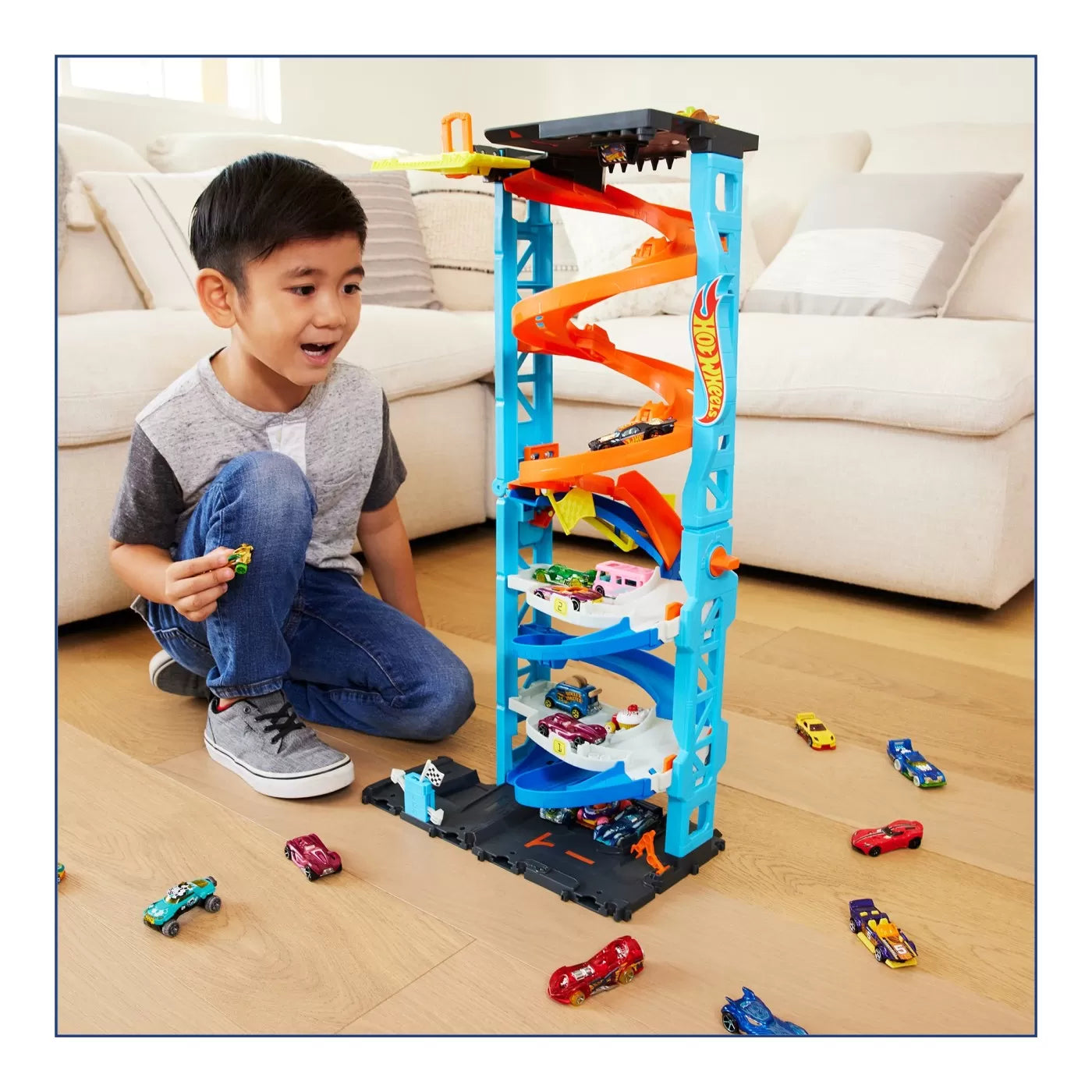 HOT WHEELS CITY TURNUL DE CURSE, HOT WHEELS - CITY