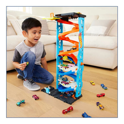 HOT WHEELS CITY TURNUL DE CURSE, HOT WHEELS - CITY
