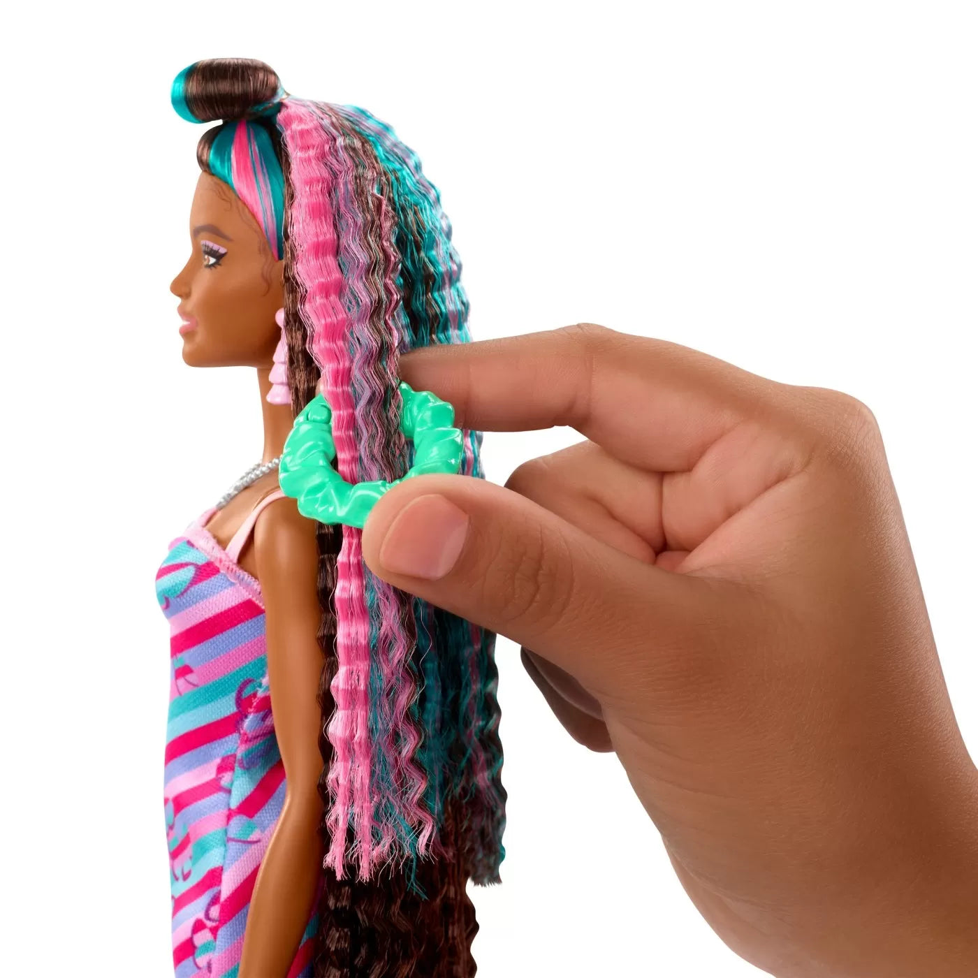 BARBIE TOTALLY HAIR PAPUSA BARBIE CURCUBEU, BARBIE - TOTALLY HAIR