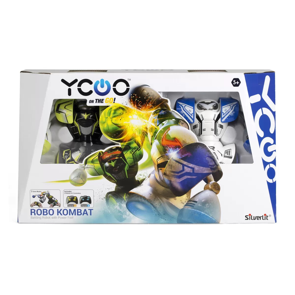 SET 2 ROBOTI CU RADIOCOMANDA ROBO KOMBAT, SILVERLIT
