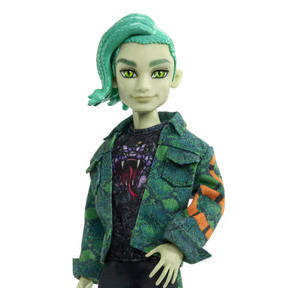 MONSTER HIGH PAPUSA DEUCE GORDON CU ANIMALUT SI ACCESORII, MONSTER HIGH