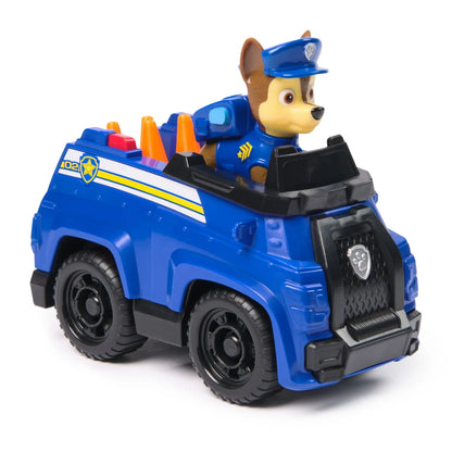 PATRULA CATELUSILOR SET VEHICUL DE BAZA PATROL CRUISER SI FIGURINA CHASE, PATRULA CATELUSILOR