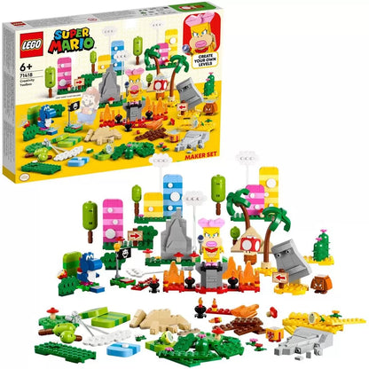 LEGO SUPER MARIO SET DE CREATOR CUTIA DE UNELTE PENTRU CREATIVITATE 71418, LEGO SUPER MARIO