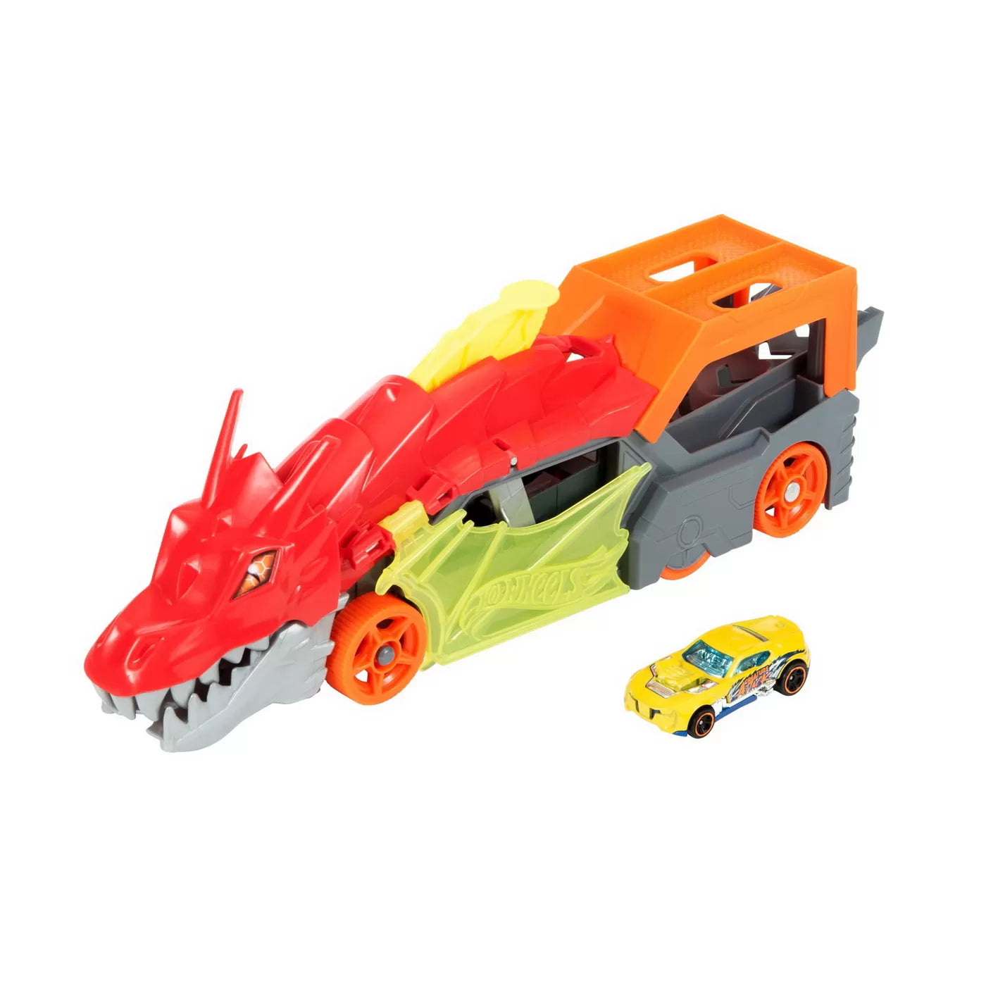 HOT WHEELS CITY TRANSPORTATORUL DRAGON, HOT WHEELS - CITY