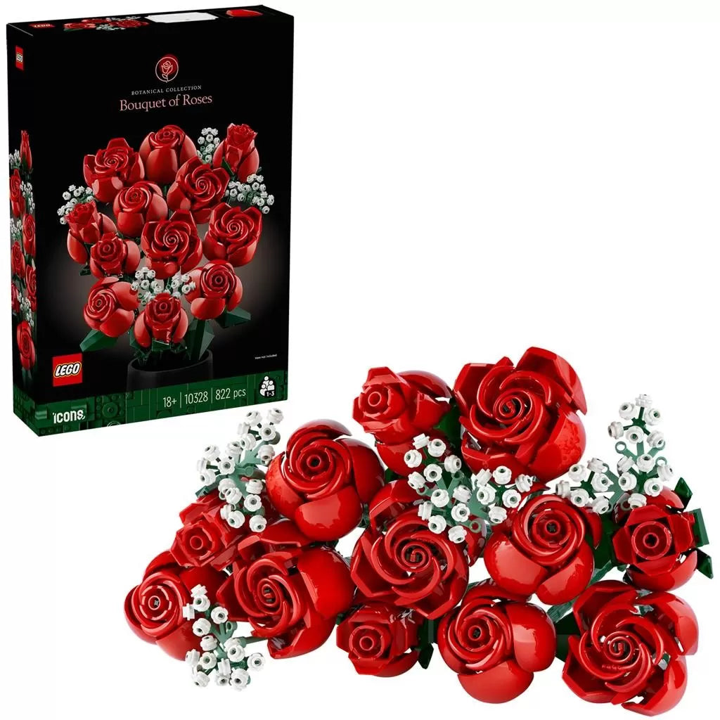 LEGO ICONS BUCHET DE TRANDAFIRI 10328, LEGO ICONICS
