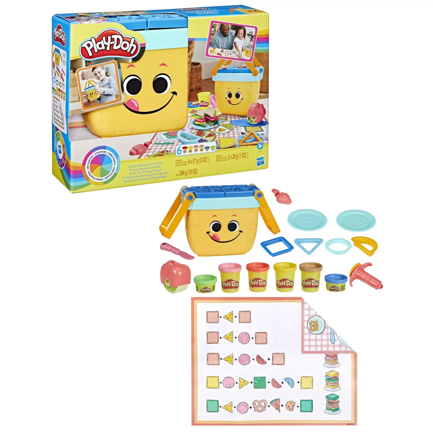 PLAY DOH SET PICNIC SI FORME, PLAY-DOH