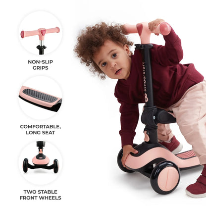 TROTINETA KINDERKRAFT HALLEY, ROSA PINK, KINDERKRAFT