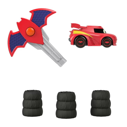 FISHER PRICE BATWHEELS MASINUTA ROSIE SCARA 1:55, FISHER PRICE - BATWHEELS