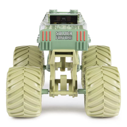 MONSTER JAM MASINUTA METALICA SOLDIER FORTUNE SCARA 1:24, MONSTER JAM