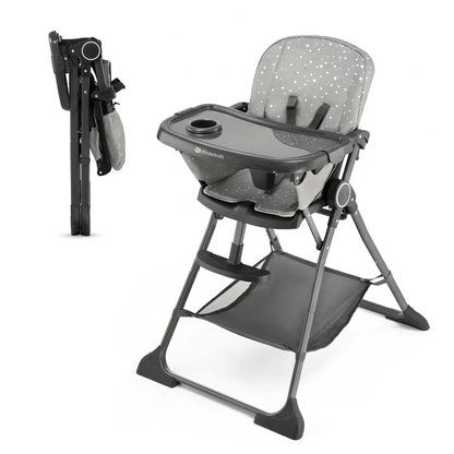 SCAUN DE MASA KINDERKRAFT FOLDEE, PLIABIL, GREY, KINDERKRAFT