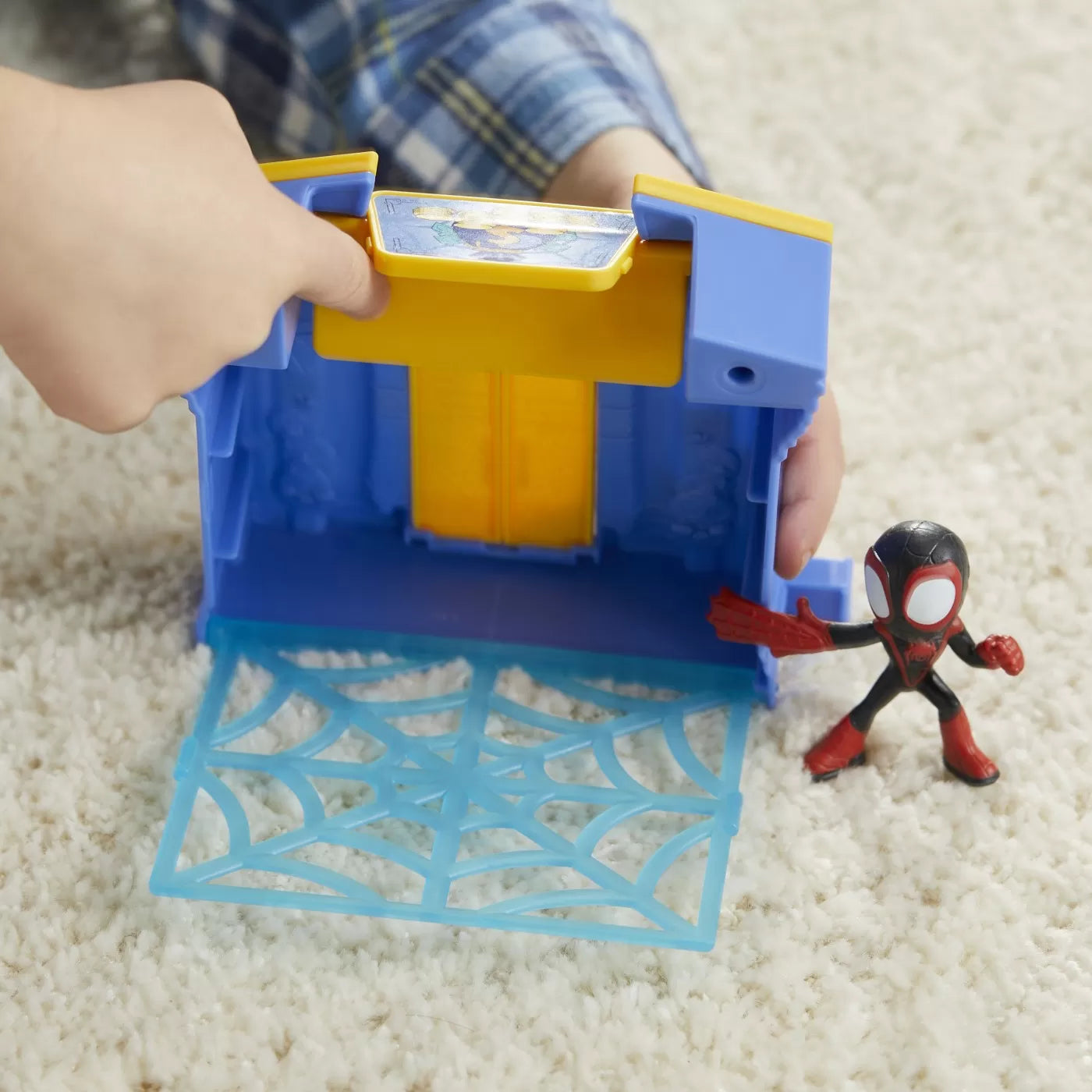 SPIDEY PRIETENII EXTRAORDINARI CITY BLOKS SET DE CONSTRUCTIE BANCA, SPIDER-MAN