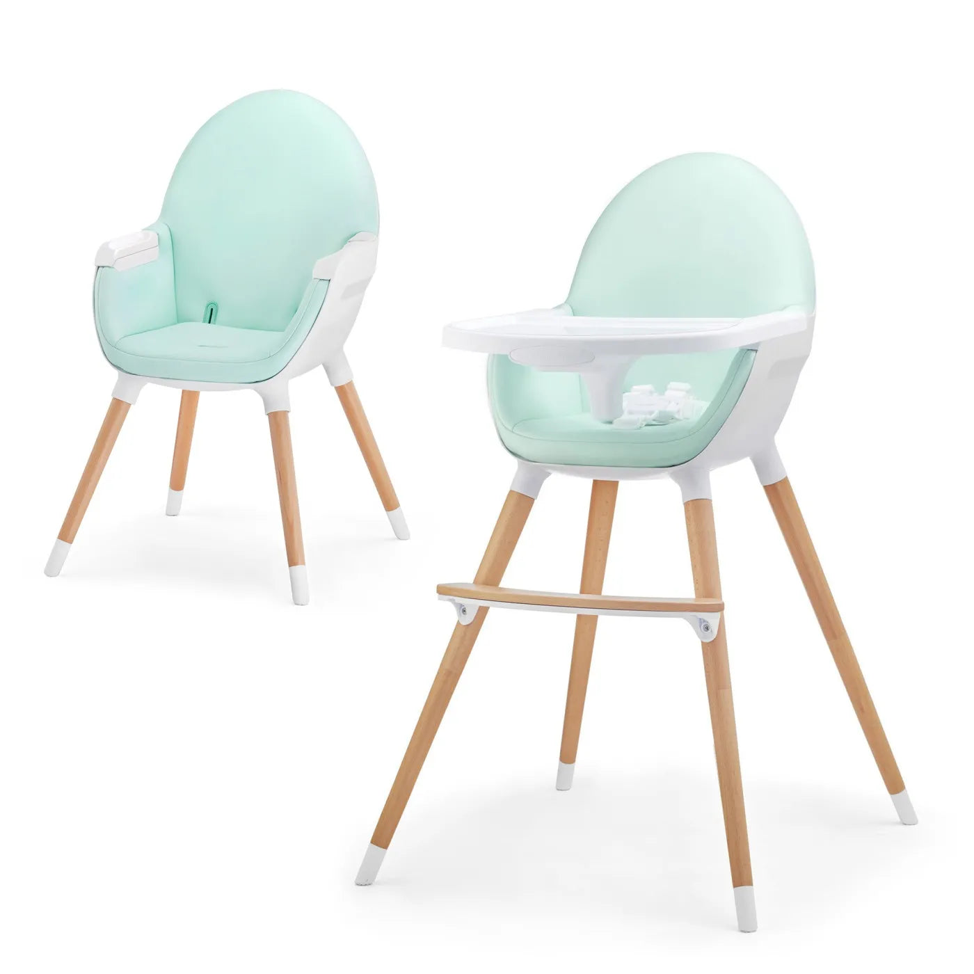 SCAUN DE MASA KINDERKRAFT FINI, 2 IN 1, MINT, KINDERKRAFT