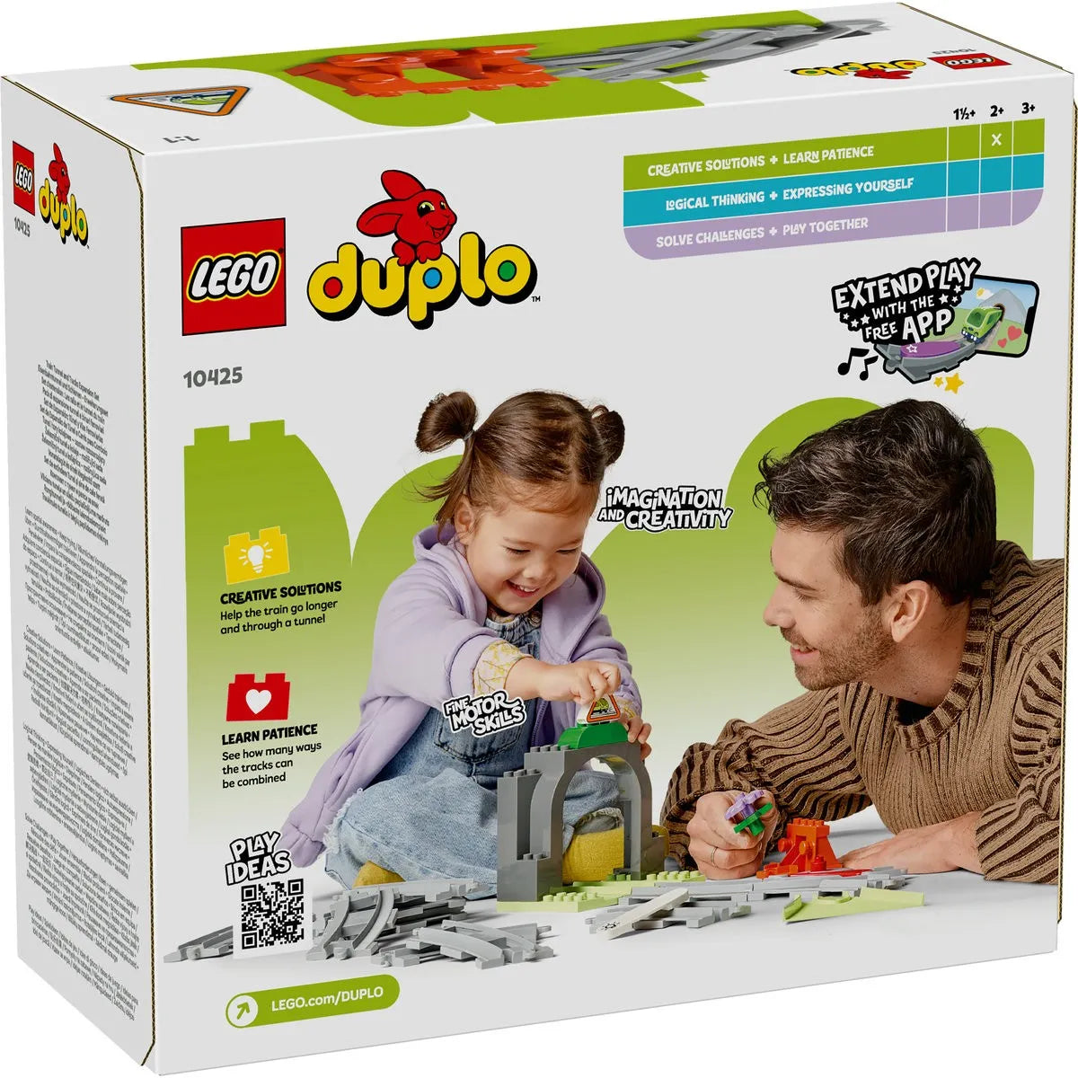 LEGO DUPLO SET DE EXTINDERE TUNEL CU SINE DE CALE FERATA 10425, LEGO DUPLO
