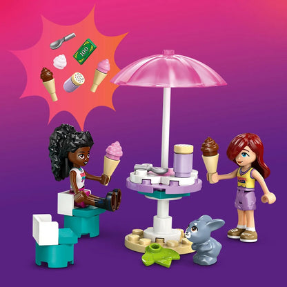 LEGO FRIENDS FURGONETA DE INGHETATA IN ORASUL HEARTLAKE 42644, LEGO FRIENDS