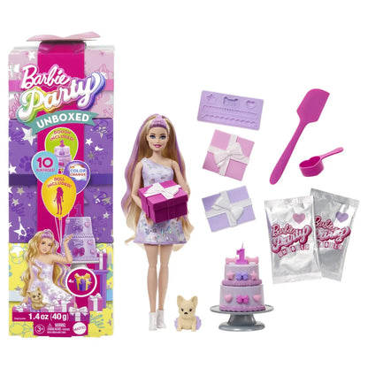 BARBIE PAPUSA PARTY UNBOXED REVEAL BLONDA, BARBIE - DREAMTOPIA