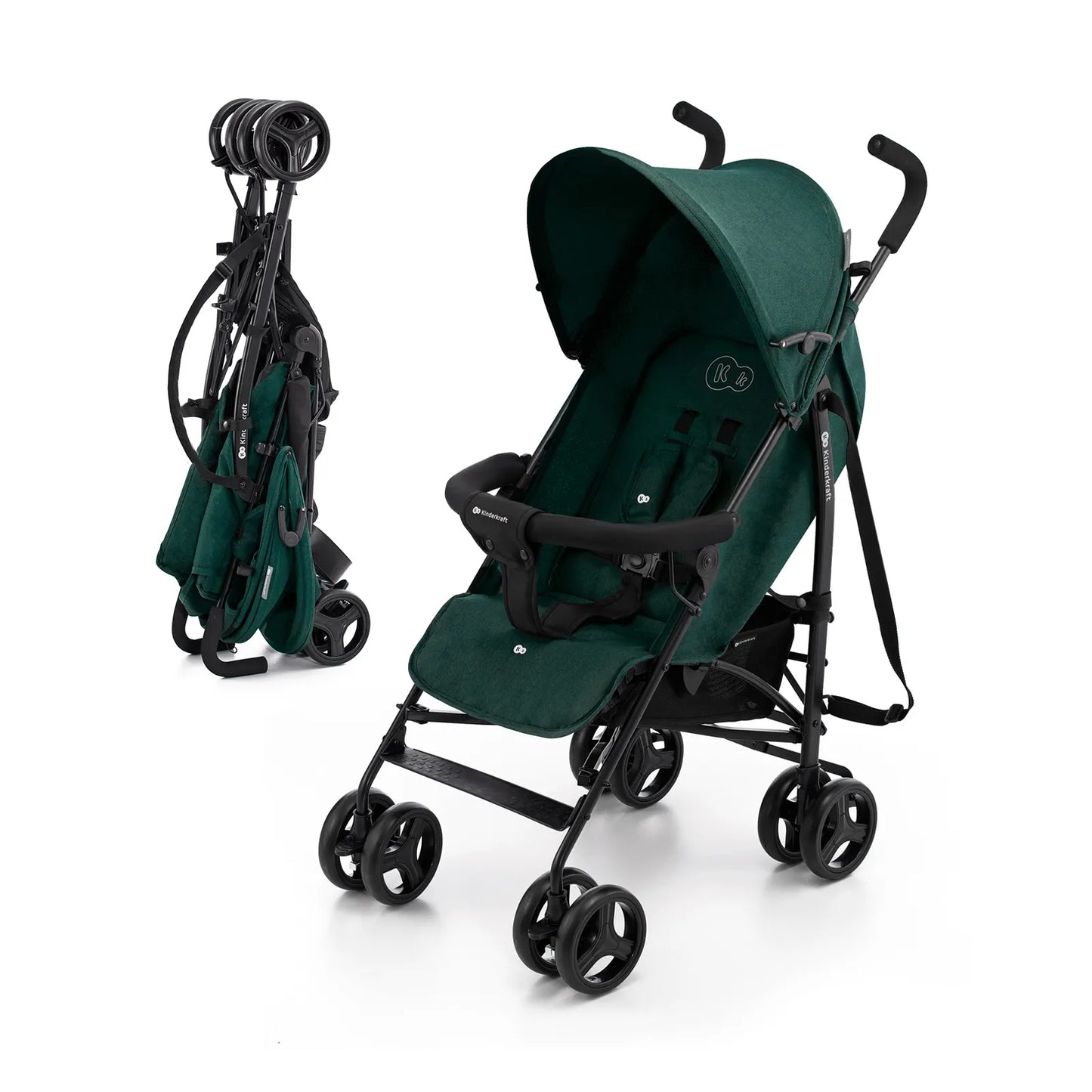 CARUCIOR SPORT KINDERKRAFT TIK, TIP UMBRELA, GREEN FOREST, KINDERKRAFT