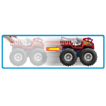 HOT WHEELS MONSTER TRUCK MASINUTA TWISTER TREDZ 5 ALARM SCARA 1:43, HOT WHEELS - MONSTER TRUCK