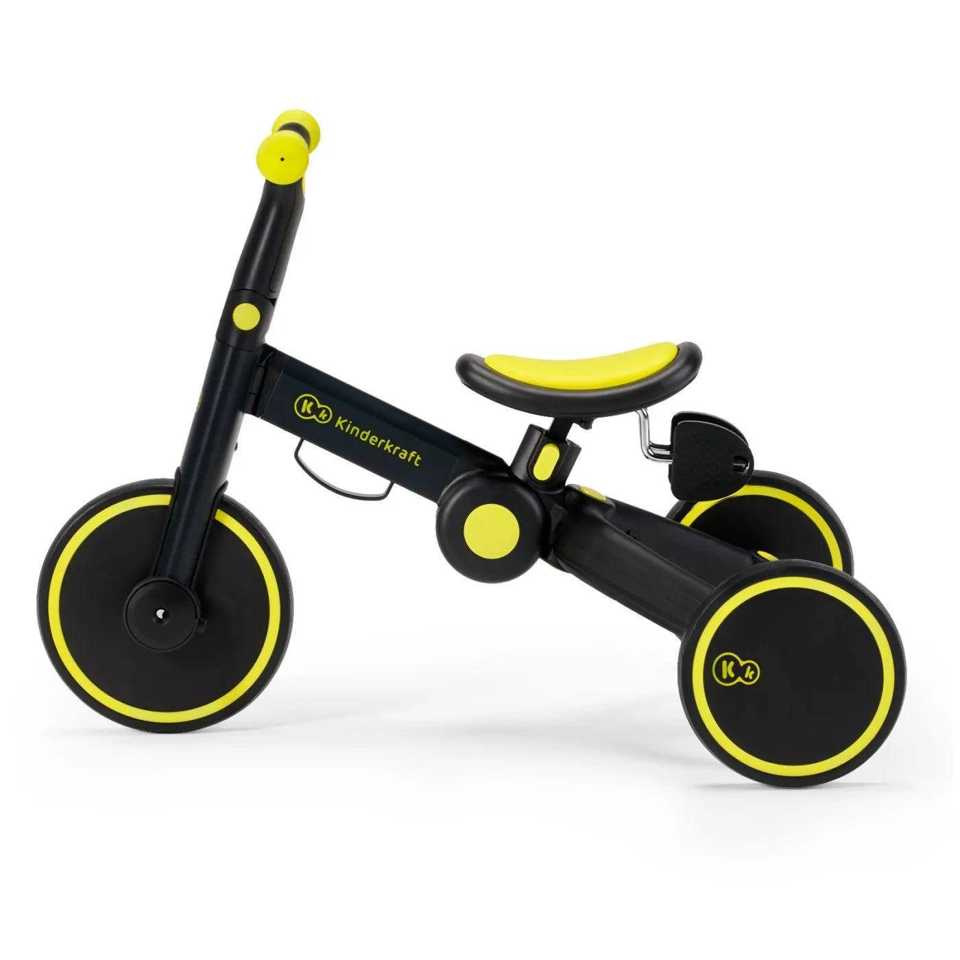 BICICLETA DE ECHILIBRU / TRICICLETA KINDERKRAFT 4TRIKE, BLACK VOLT, KINDERKRAFT