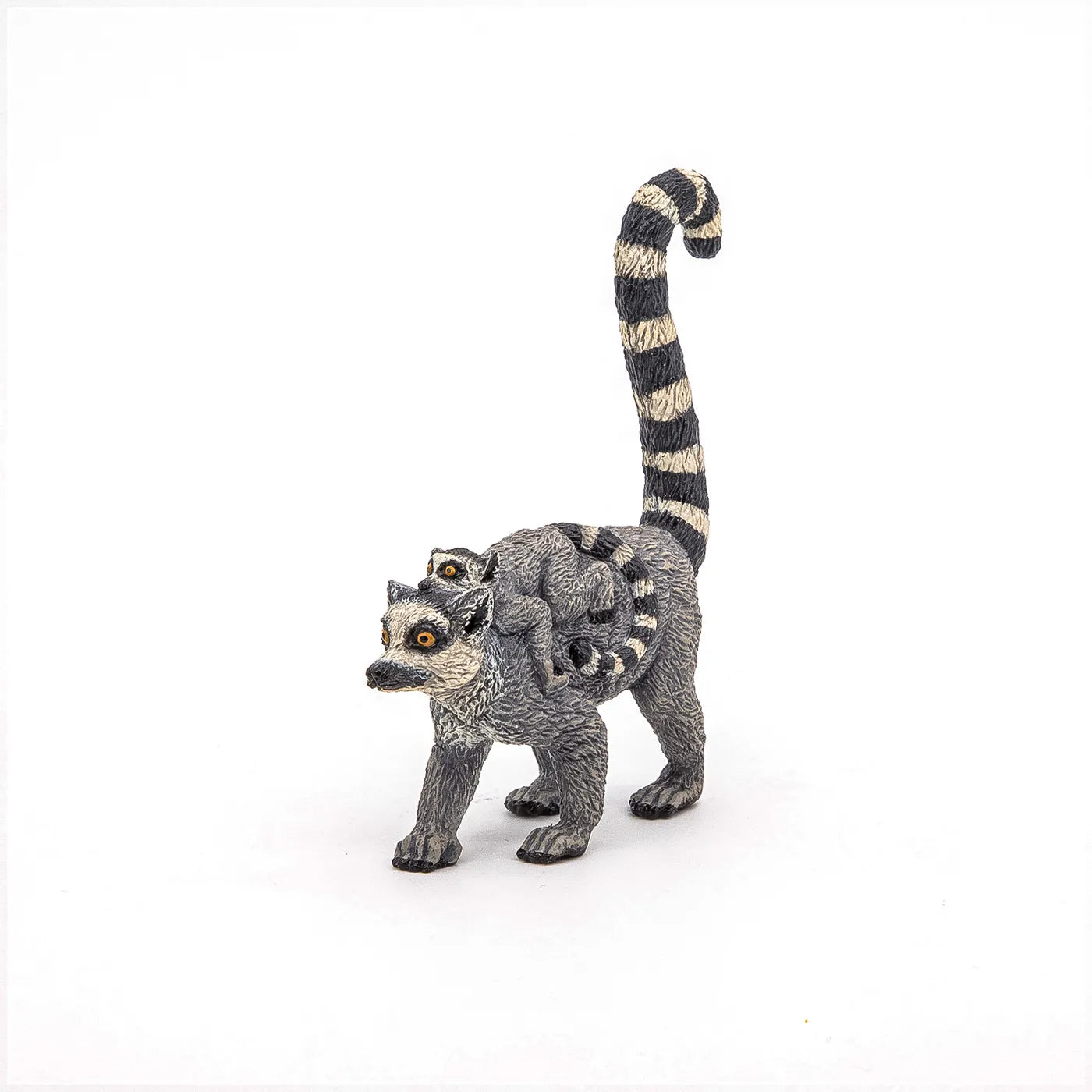 PAPO FIGURINA LEMUR CU PUI, ANIMALE SALBATICE