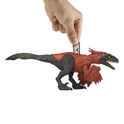 JURASSIC WORLD CHAOS THEORY STRIKE ATTACK DINOZAUR PYRORAPTOR, JURASSIC WORLD
