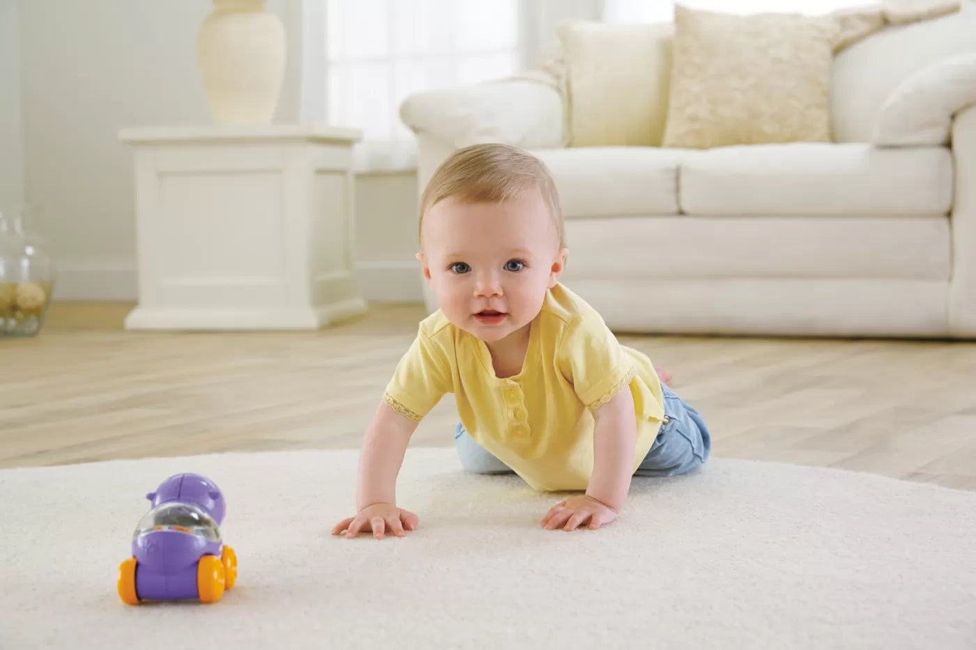 FISHER PRICE JUCARIE APASA SI MERGI HIPOPOTAM, FISHER PRICE - INFANT
