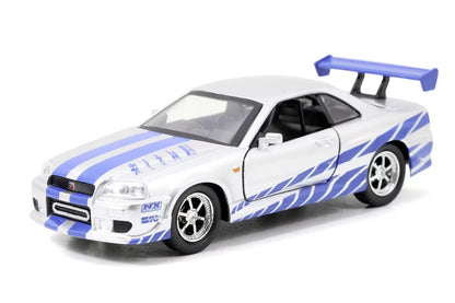 JADA FAST AND FURIOUS SET 2 MASINI METALICE MITSUBISHI LANCER EVOLUTION IX 1:32, JADATOYS - FAST AND FURIOUS