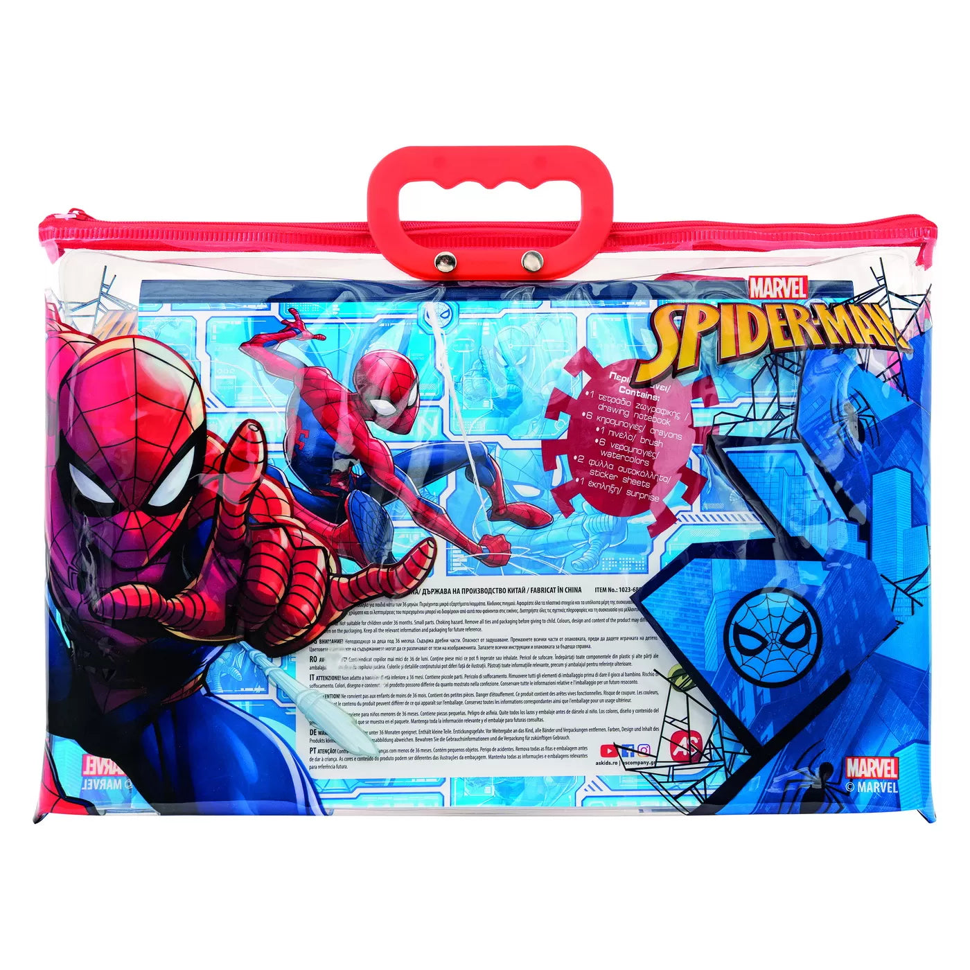 SPIDERMAN SET DESEN GENTUTA DE CREATIE, ARTGRECO DESEN