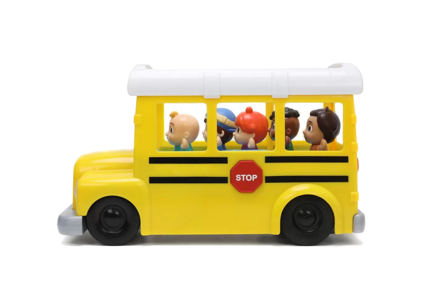 COCOMELON AUTOBUZUL SCOLAR RC CU SUNETE SI LUMINI SCARA 1:18, JADATOYS