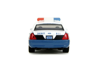 JADA THE WALKING DEAD RICK CRIMES MASINUTA METALICA FORD CROWN VICTORIA SCARA 1:32, JADATOYS