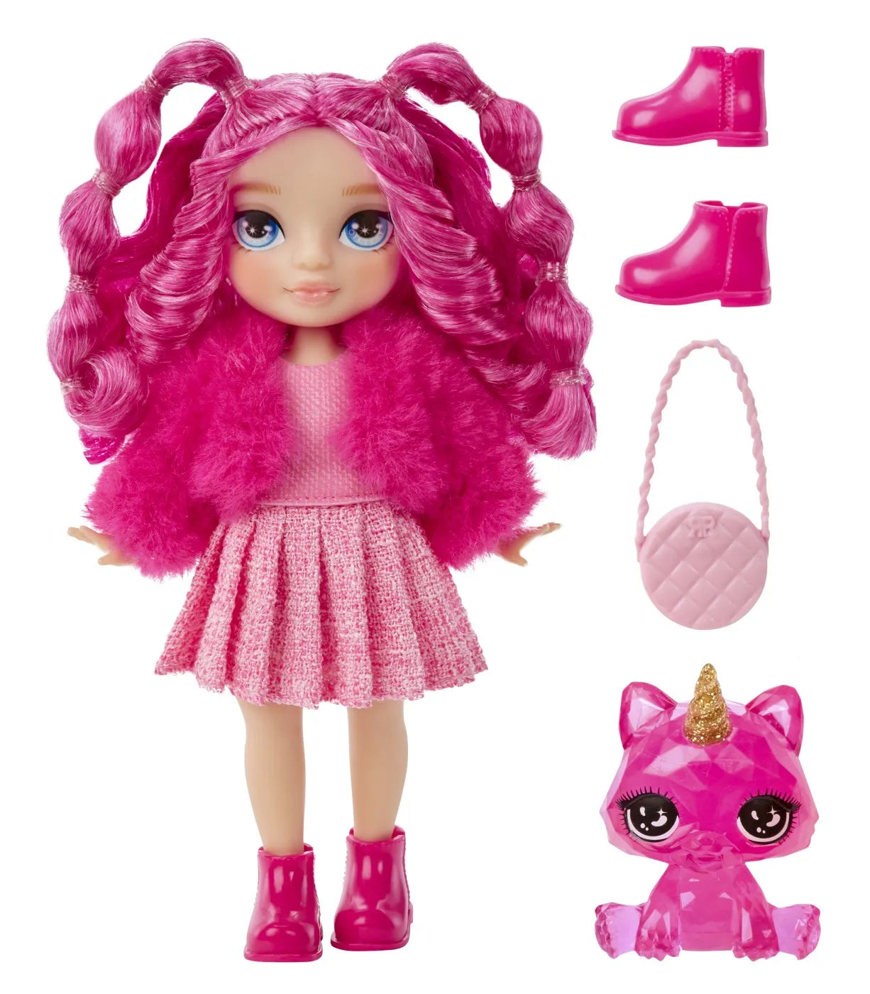 RAINBOW HIGH LITTLES PAPUSA MAGENTA MONROE, RAINBOW HIGH