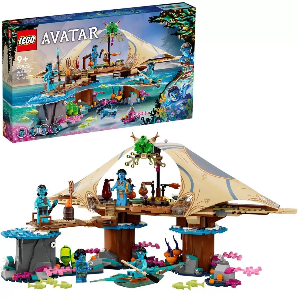 LEGO AVATAR CASA METKAYINA IN RECIF 75578, LEGO AVATAR