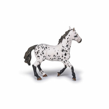 PAPO FIGURINA IAPA APPALOOSA NEAGRA, RASE DE CAI SI PONEI