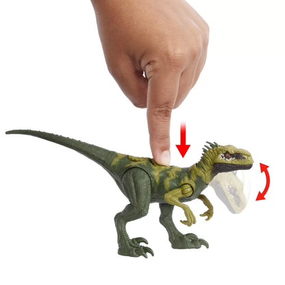 JURASSIC WORLD DINO TRACKERS STRIKE ATTACK DINOZAUR ATROCIRAPTOR, JURASSIC WORLD